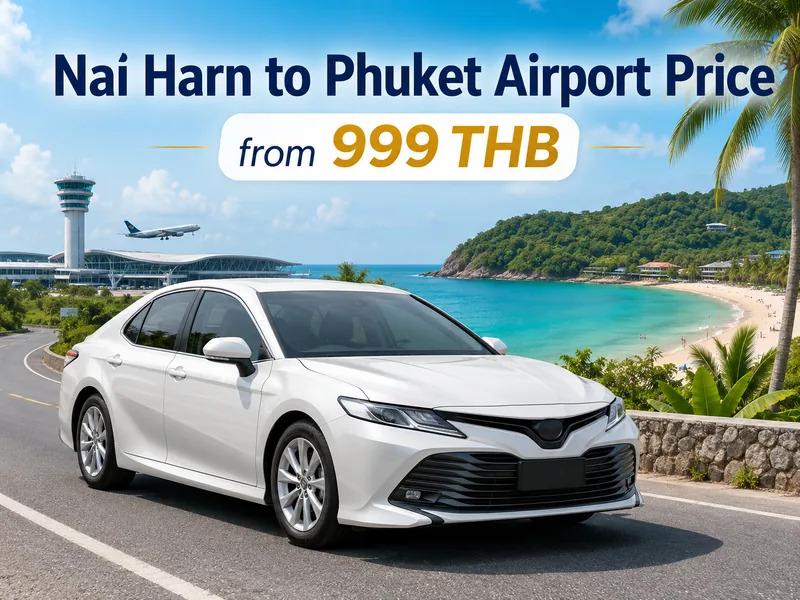 Ways to travel from Kata Beach to Phuket airport: private car, bus, taxi, app and rental car