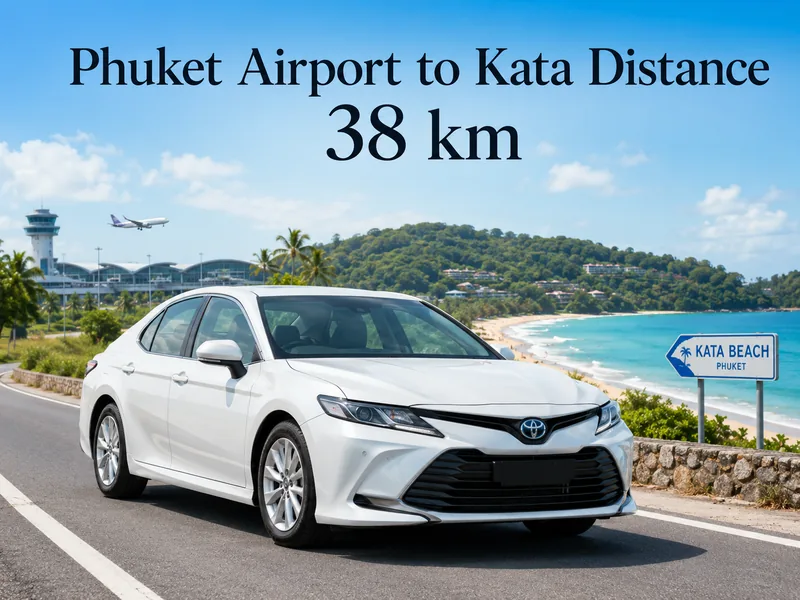 Taxi from Phuket airport to Kata Beach