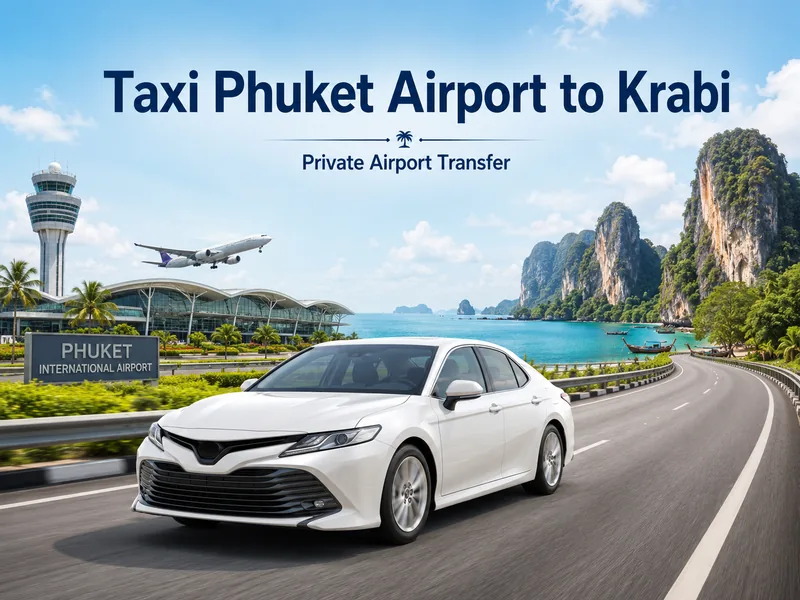 Taxi from Phuket airport to Krabi